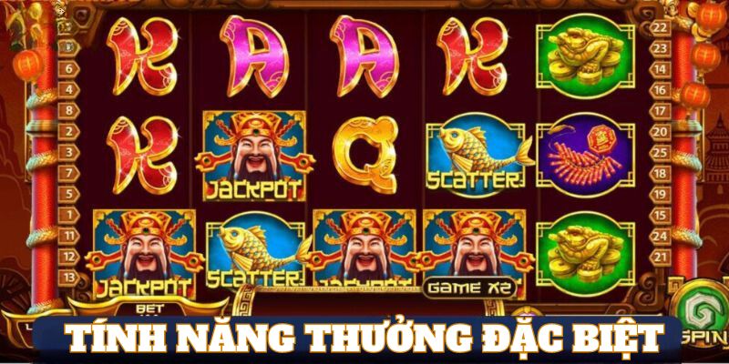 Tính năng thưởng đặc biệt là ưu điểm của nổ hũ thần tài